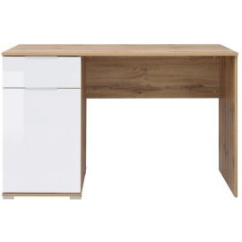 Черно-белый стол Zele, 120x60x76 см, дуб | Офисная мебель | prof.lv Viss Online