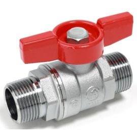 Giacomini R253D Gas Ball Valve with Short Handle MM 42bar | Valves and faucets | prof.lv Viss Online