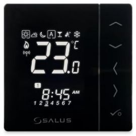 Salus Controls VS10BRF Умный термостат 230V Черный
