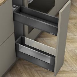 Blum Merivobox Space Twin, M+E ar BoxCover, 450mm, OG-M (54.45.30.19) | Blum | prof.lv Viss Online