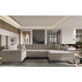 Eltap Montez Sola Corner Pull-Out Sofa 180x340x93cm, Beige (CO-MON-RT-18SO) | Sofas | prof.lv Viss Online