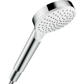 Hansgrohe Crometta 100 1jet Shower Head Chrome/White (26331400) | Hand shower / overhead shower | prof.lv Viss Online