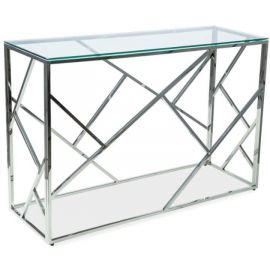 Стол для бара Signal Escada S 100x30x78 см, хром/стекло (ESCADASTRS) | Стеклянные столы | prof.lv Viss Online