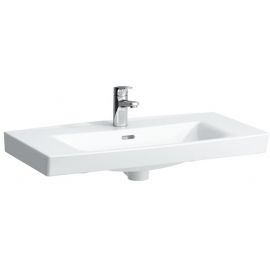 Laufen Pro Nordic Ванная комната Раковина 100x42 см, белая (H82715200078) | Раковины для ванных комнат | prof.lv Viss Online