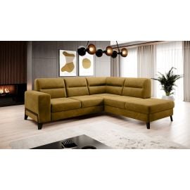 Eltap Cassara Loco Corner Pull-Out Sofa 237x277x100cm, Yellow (CO-CAS-RT-45LO) | Sofas | prof.lv Viss Online