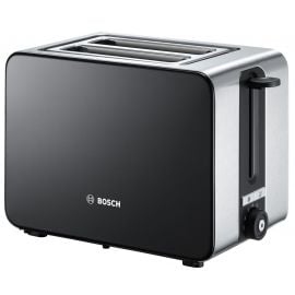 Bosch Toaster TAT7203 Black/Silver | Bosch sadzīves tehnika | prof.lv Viss Online