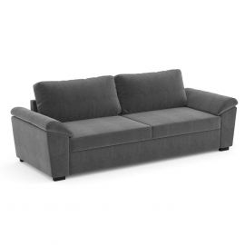 Home4You Retractable Sofa Hudson 239x88x87cm, Dark Grey (63949) | Sofa beds | prof.lv Viss Online