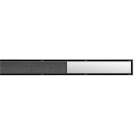 Ливневая решетка Aco Showerdrain E+ Solid для душа (канальная) 900x80 мм, черный/серый (9010.59.24/9010.76.84) | Канализация | prof.lv Viss Online