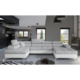 Eltap Eduardo Sawana/Soft Pull-Out Corner Sofa 60x345x90cm, Grey (Edr_26) | Living room furniture | prof.lv Viss Online