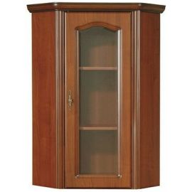 Черно-красно-белый угловой шкаф Natalia, 60x60x111 см, коричневый (S41-NADN60_LP-WIP) | Кухонные шкафы | prof.lv Viss Online