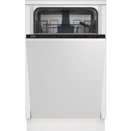 Beko DIS26021 Built-In Dishwasher White | Iebūvējamās trauku mazgājamās mašīnas | prof.lv Viss Online