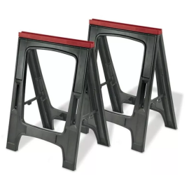Saliekamie Statīvi Keter Sawhorse 57.8x102x79.2cm (30182236) | Work tables, supports and racks | prof.lv Viss Online