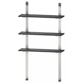 Plauktu Komplekts Šķūnim Keter Shelving Kit 100 97x30 cm, Pelēks (29212425) | Garden houses | prof.lv Viss Online