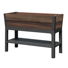 Puķu Pods Keter Deco Elevated Garden, 113x47.5x79.8kg, Brūns (29213340533) | Dārza mēbeles | prof.lv Viss Online