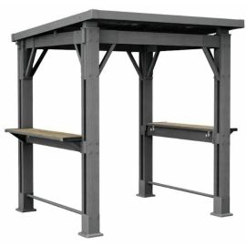 Dārza Nojume Keter Grill Gazebo, 2x2.5x.2.4m, Pelēks (29213898) | Dārza nojumes | prof.lv Viss Online