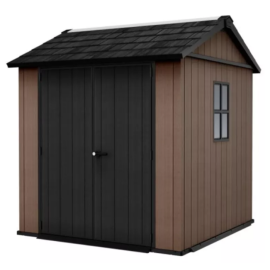 Dārza Noliktava Keter Newton Plus 7 x 7.5 230x223.8x246cm, Brūns (29212878550) | Dārza mājas | prof.lv Viss Online