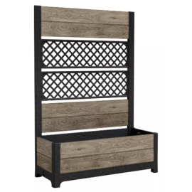 Puķu Pods Keter Deco Tulip, 109.6x44.4x156.3cm, Brūns (29214584) | Dārza mēbeles | prof.lv Viss Online