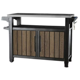Dārza Galds Keter Deco Unity XL 134x52x90cm, Brūns (29214729533) | Садовые столы | prof.lv Viss Online