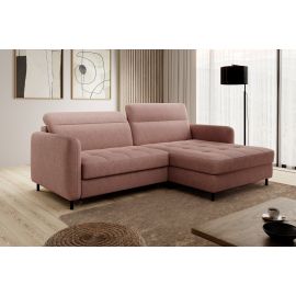 Eltap Gomsi Raquel Corner Pull-Out Sofa 165x228x100cm, Pink (CO-GOM-RT-24RAQ) | Living room furniture | prof.lv Viss Online