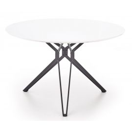 Halmar Pixel Kitchen Table 120x120cm, White/Black | Halmar | prof.lv Viss Online