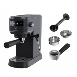 Electrolux Explore 6 Coffee Machine With Grinder (Semi-automatic) Black (E6EC1-6BST) | Kafijas automāti ar tabletēm | prof.lv Viss Online