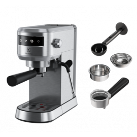 Electrolux Explore 6 Coffee Machine With Grinder (Semi-Automatic) Silver (E6EC1-6ST) | Kafijas automāti ar tabletēm | prof.lv Viss Online