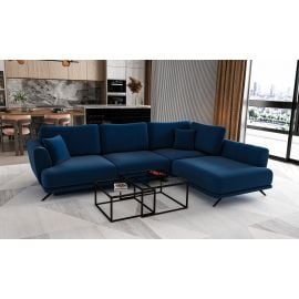 Eltap Larde Lux Corner Pull-Out Sofa 191x276x90cm, Blue (CO-LAR-RT-40LU) | Sofas | prof.lv Viss Online