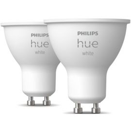 Viedā LED Spuldze Philips Hue White GU10 5.2W 2700K 2pcs | Philips | prof.lv Viss Online