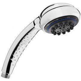 Shower Set Optima 622003 with Shower Head Chrome/Black (174203) | Rubineta | prof.lv Viss Online