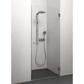 Душевые двери Stikla Serviss Prelude 100cm 100PRE Прозрачные Хром | Двери и стены для душа | prof.lv Viss Online