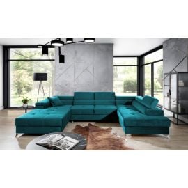 Eltap Eduardo Kronos Corner Pull-Out Sofa 202x345x90cm, Green (Edr_106) | Corner couches | prof.lv Viss Online