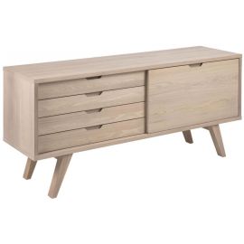 Home4You A-Line Chest of Drawers, 160x45x72cm, Oak (AC60578) | Living room furniture | prof.lv Viss Online