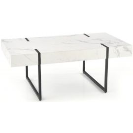 Журнальный столик Halmar Blanca, 110x60x43 см, белый, черный (V-CH-BLANCA-LAW) | Журнальные столики | prof.lv Viss Online