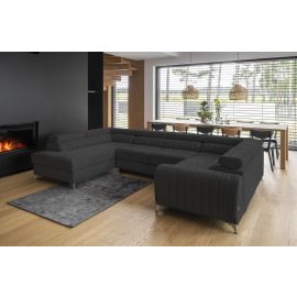 Диван Eltap Louis Vero угловой раскладной 202x347x92 см, серый (CO-LOU-LT-05VER) | Eltap | prof.lv Viss Online