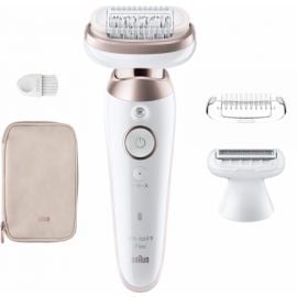 Epilators Braun SES9-030 3D Balts/Rozā | For beauty and health | prof.lv Viss Online