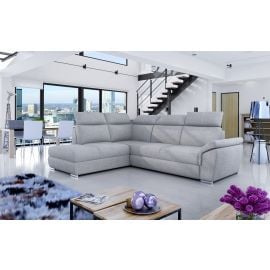 Eltap Loreto Sawana Corner Pull-Out Sofa 60x260x102cm, Grey (Lor_41) | Sofas | prof.lv Viss Online