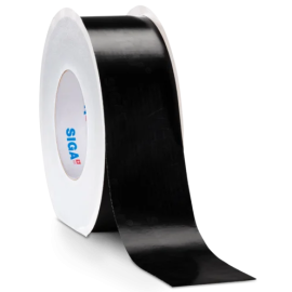 Membrānu savienošanas lenta Siga Wigluv 60, 60mm, 40m, melna (7509-6040) | Соединяющие ленты | prof.lv Viss Online