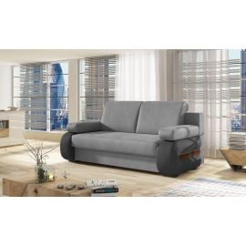 Eltap Лаура Угловой диван с выдвижным механизмом 202x56x84 см, универсальный угол, серый (La22) | Мягкая мебель | prof.lv Viss Online