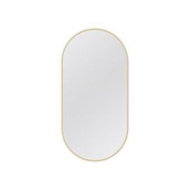 Зеркало для ванной комнаты Eltap Micedi 50x100, золото (MI-MIC-G-50) | Зеркала | prof.lv Viss Online