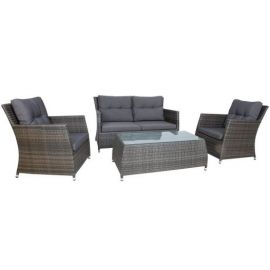 Home4You Adena Garden Furniture Set Dark Brown | Outdoor furniture sets | prof.lv Viss Online