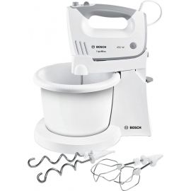 Bosch Hand Mixer with Stand and Bowl MFQ36460 White (MFQ 36460) | Mixers | prof.lv Viss Online