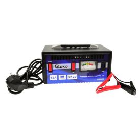 Geko G80005 Battery Charger, 6/12V, 200Ah, 12A | Car battery chargers | prof.lv Viss Online