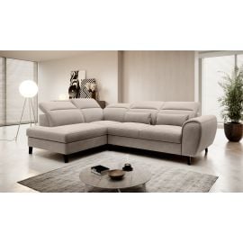 Eltap Noble Sola Corner Pull-Out Sofa 201x255x100cm, Beige (CO-NOB-LT-18SO) | Living room furniture | prof.lv Viss Online