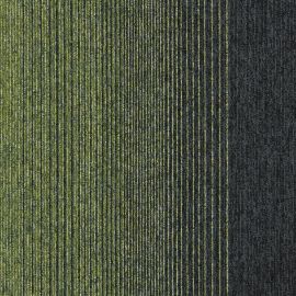 Interface Employ Lines Carpet Tiles (Carpets) Green/Black 50x50cm 4223006 | Carpets | prof.lv Viss Online