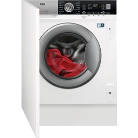 Встраиваемая стиральная машина с сушилкой Aeg L8WBE68SI белого цвета (7332543635818) | Встраиваемая техника | prof.lv Viss Online