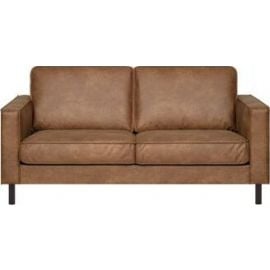 Home4You Lucas Incredibly Comfortable Sofa 90x164x79cm Brown (77759) | Leather sofas | prof.lv Viss Online