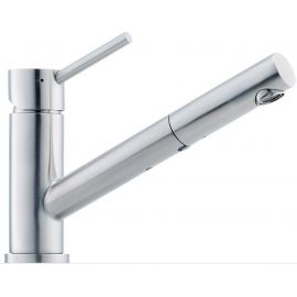 Franke Taros Kitchen Sink Mixer with Pull-Out Spray, Stainless Steel (115.0047.987) NEW | Franke | prof.lv Viss Online