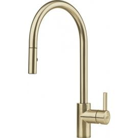 Franke EOS Neo Kitchen Sink Mixer with Pull-Out Spray, Gold (115.0628.255) NEW | Faucets | prof.lv Viss Online
