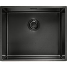 Franke Mythos Masterpiece BXM 210/110-50 Built-in Kitchen Sink, Black (127.0672.129) | Kitchen sinks | prof.lv Viss Online