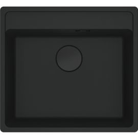 Franke Maris MRG 110-52 Fragranite Built-in Kitchen Sink, Black (125.0683.239) | Kitchen sinks | prof.lv Viss Online